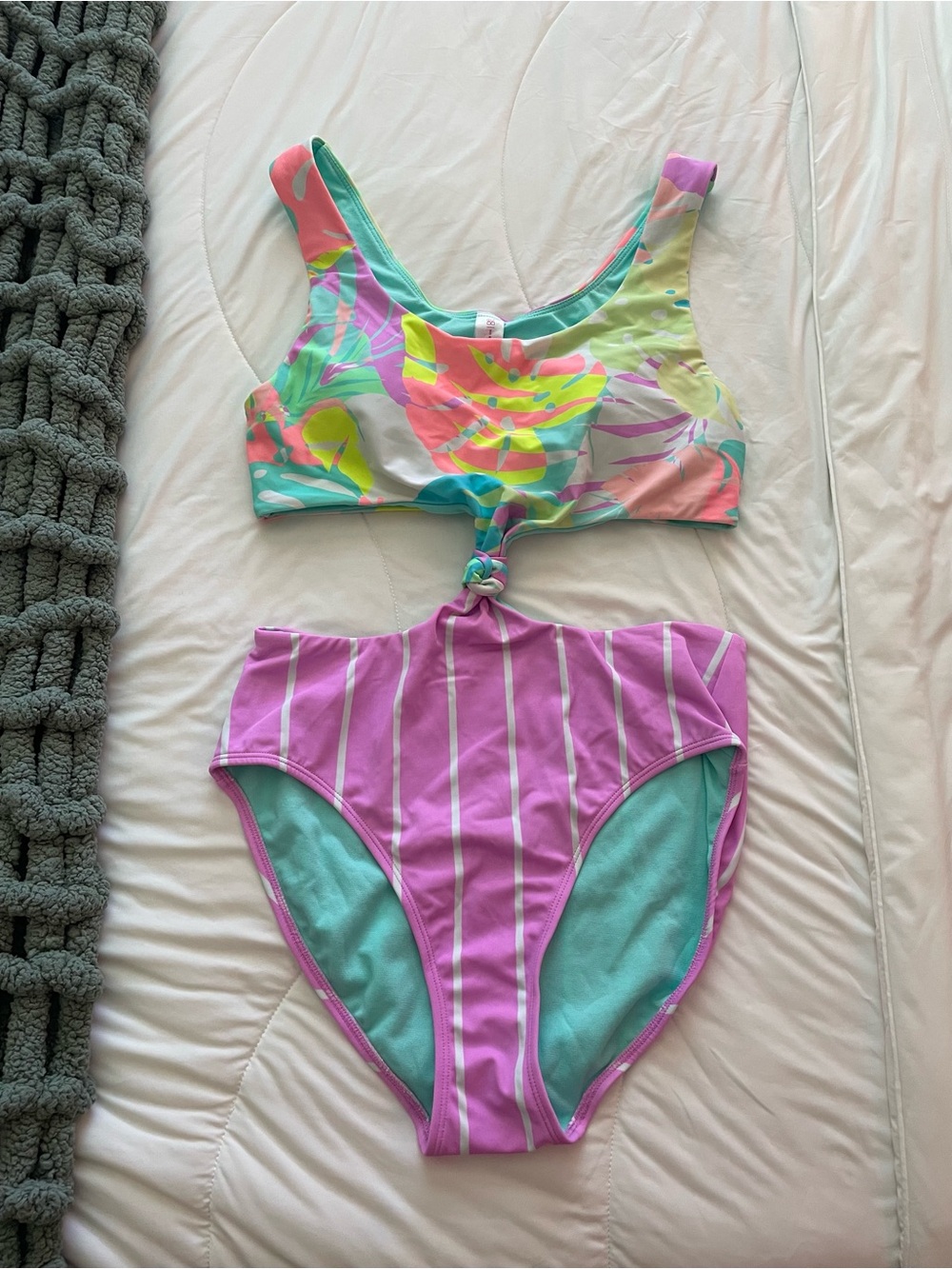 no boundaries cutout one piece swimsuit